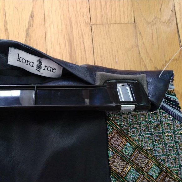 KORA RAE MINI SKIRT leather size 4 - Picture 4 of 8